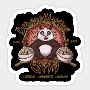 Dragon Warrior Gym Sticker